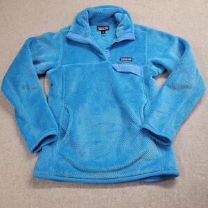 Patagonia Re-Tool Snap-T® Fleece Pullover Blue Size XSmall Fall Winter Cozy Soft